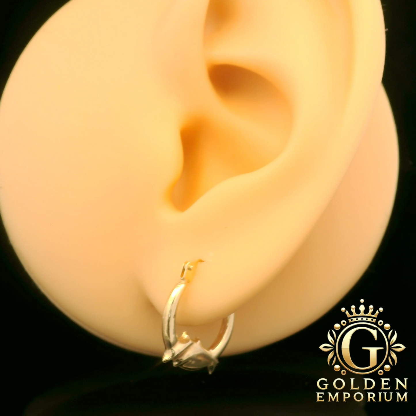 Dolphin Hoop Earrings