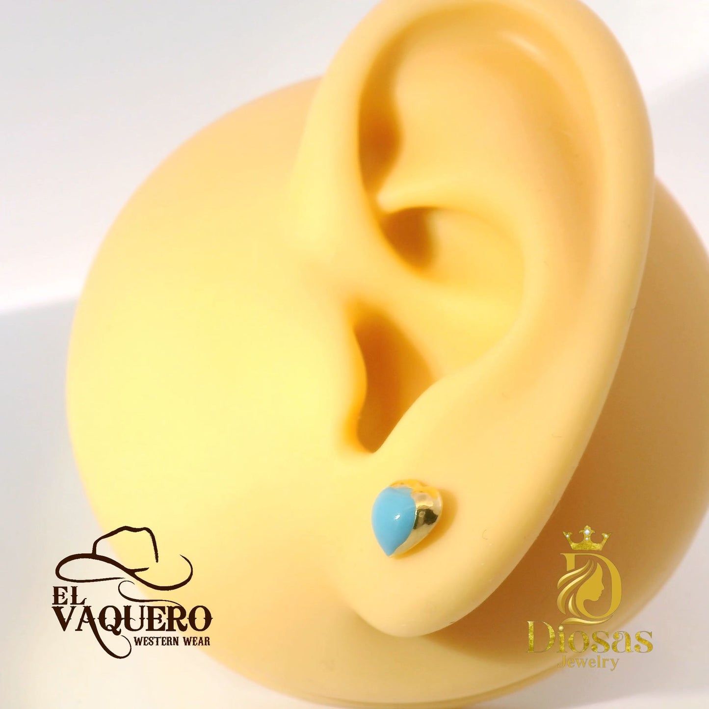 Turquoise Color stud earring