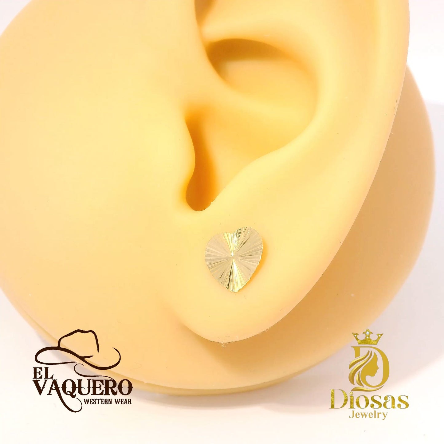 Elegant Gold Stud Earring