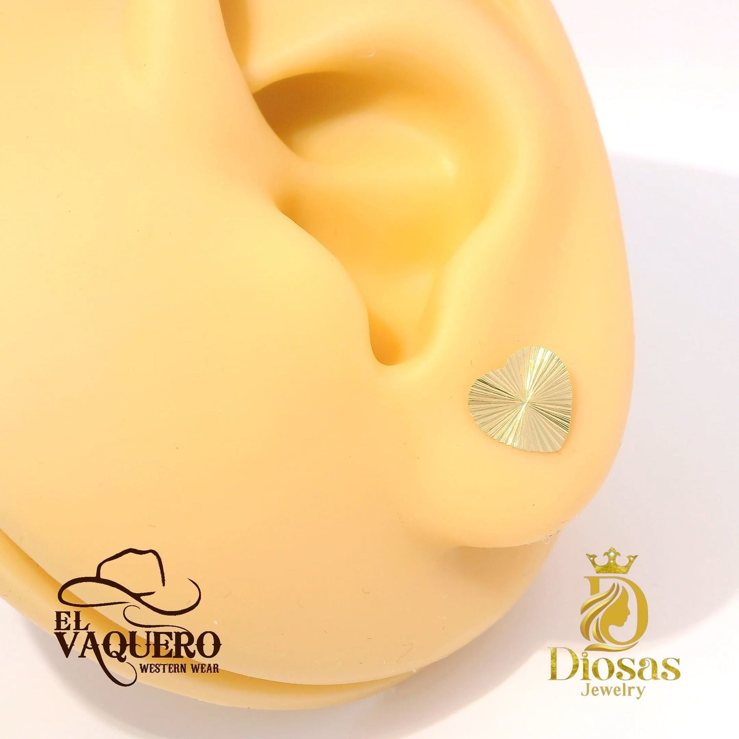 Elegant Gold Stud Earring