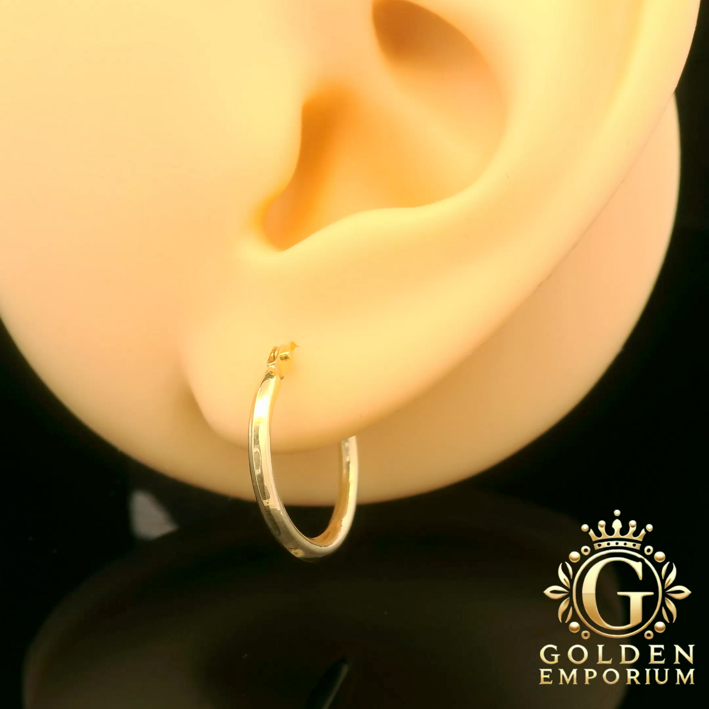 Classic Thin Hoop Earrings
