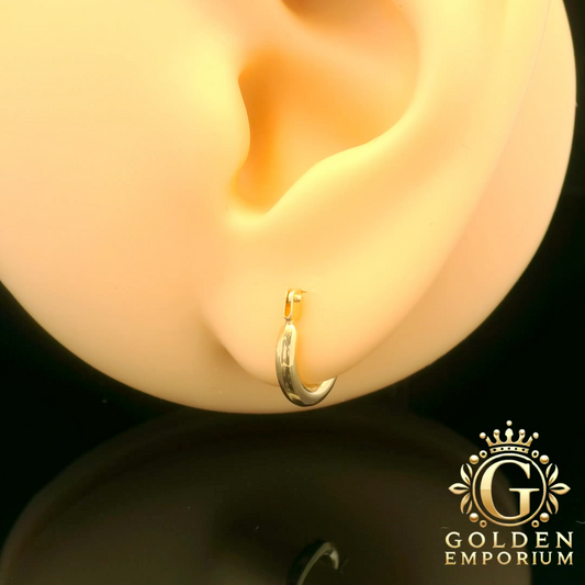 Classic Mini Gold Hoop Earrings