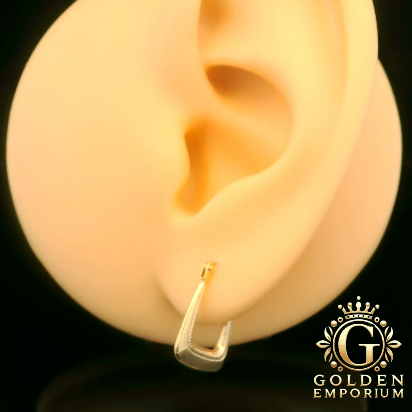 Sleek Minimalist Hoop Earrings