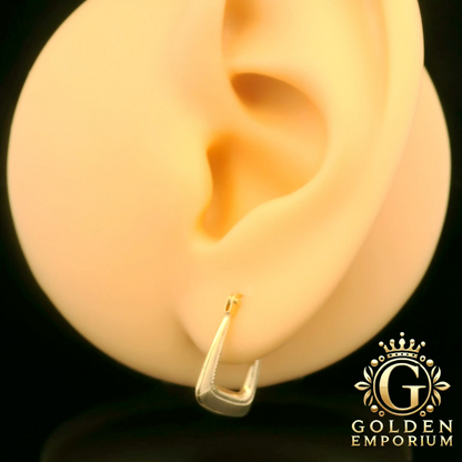 Sleek Minimalist Hoop Earrings