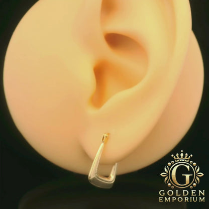Sleek Minimalist Hoop Earrings
